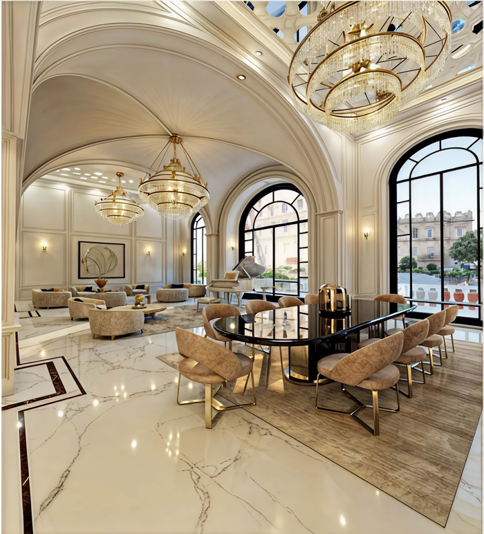 Interior view of Sarvenaz Sharifi Studio design project