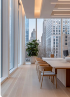 Sophisticated interior space