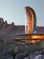 Sophisticated interior design space