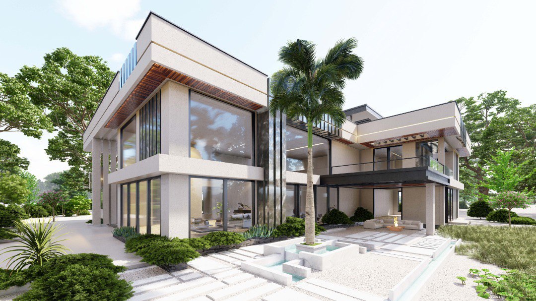 Modern villas